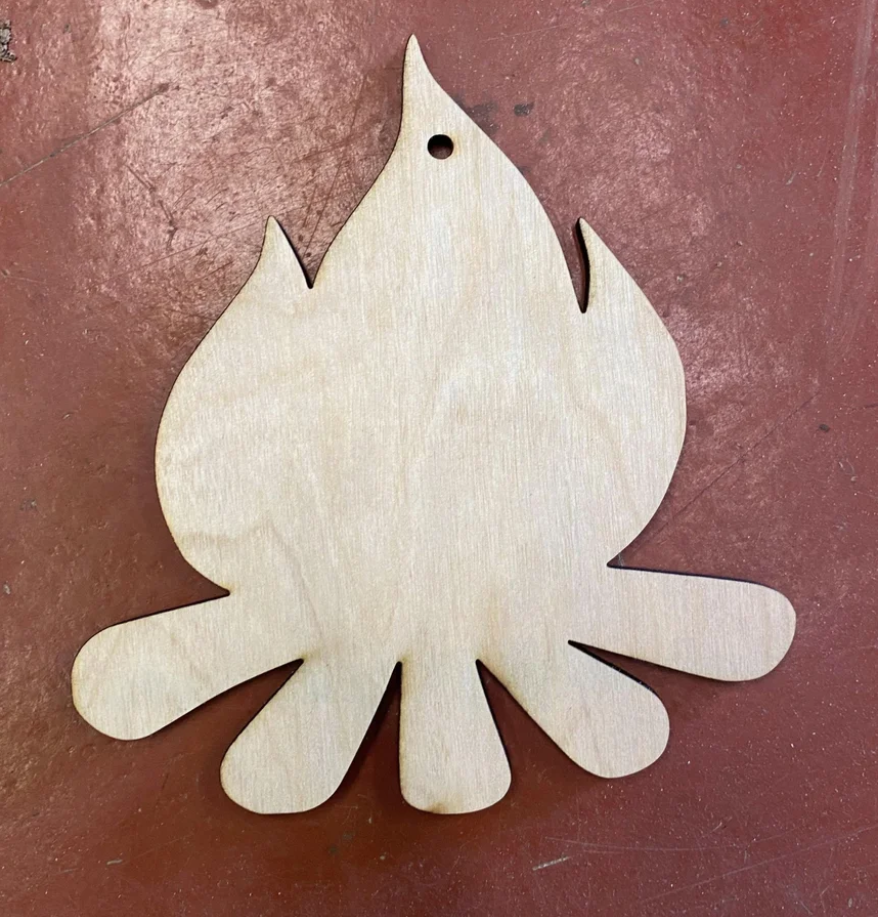 Campfire Ornament Mr Peacock S Wood Llc